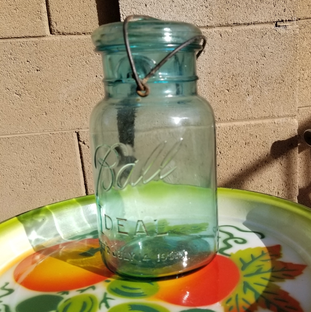 Antique 1908 Ball Ideal Mason Jar